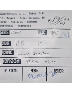 serie colt (S. de las Telas) enc. 97