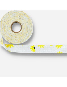 Bies 28 mm flores amarillas