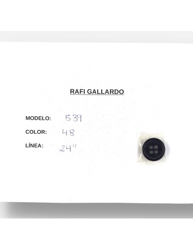 Botón L24 mod 539 color 48 marino-5