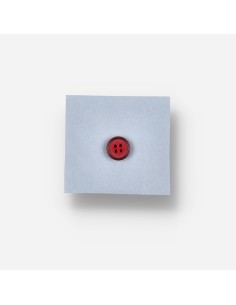 Botón Pasta Rojo Borde Burdeos-36