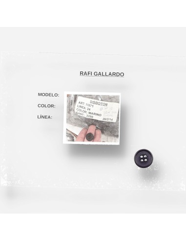 Botón L24 mod 11671 color marino-15